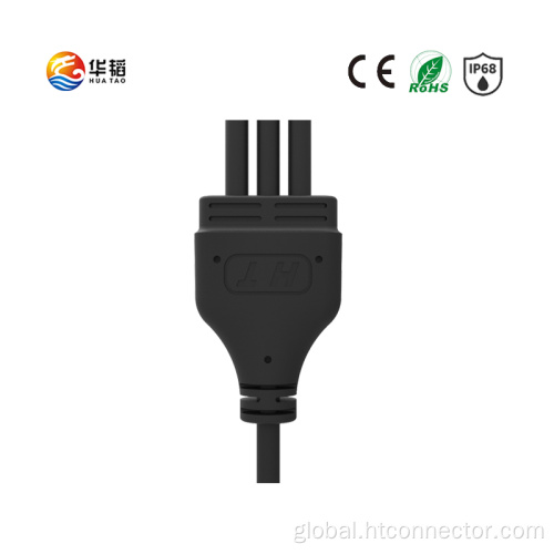 One Tow Triple Y Waterproof Connector One tow three-point wire device waterproof connector Factory